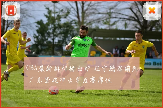 CBA最新排行榜出炉 辽宁稳居前列 广东紧追冲击季后赛席位